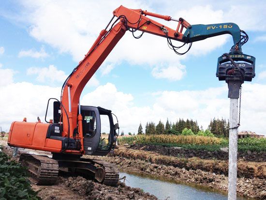 振动锤广泛应用于哪些领域